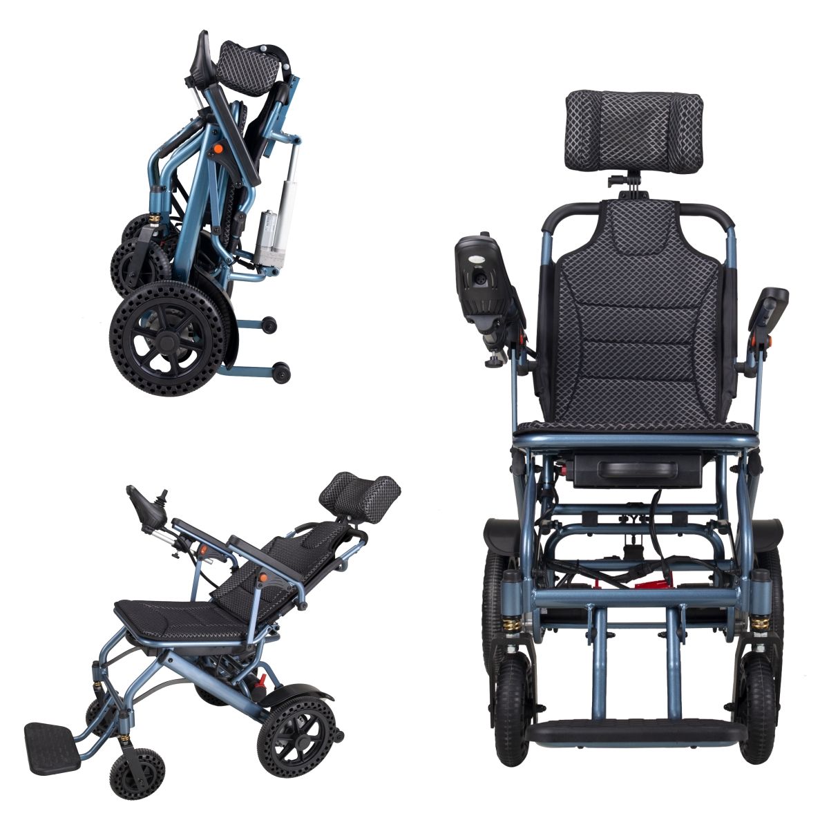 Reclining electric wheelchair TEW112C