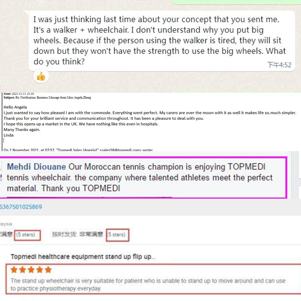 Customer Feedback Report: Summary of Topmdei Medical Rehabilitation Product Quality Feedback