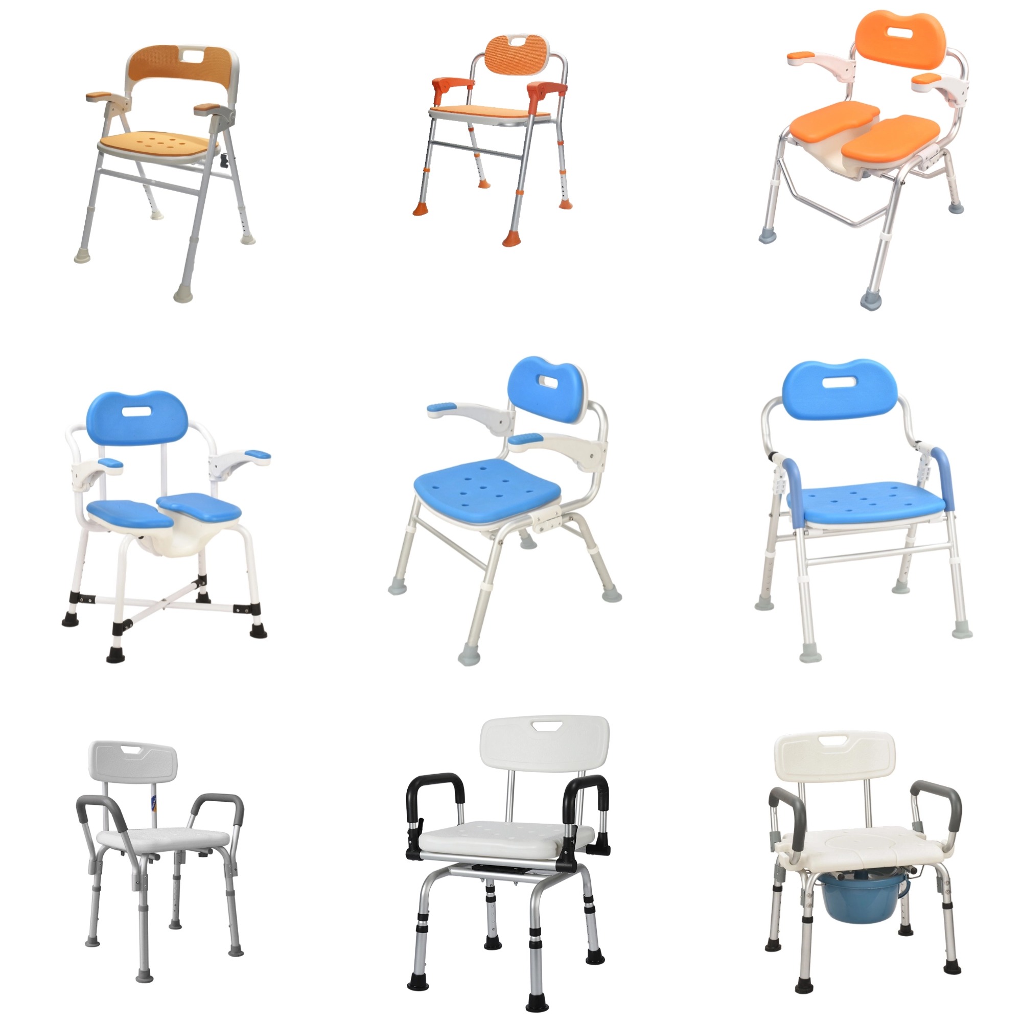 Diverse designs to meet different needs - Introduction to the types of bathing chairs